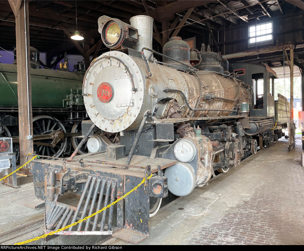 Florida & Alabama Railroad 18 Steam Locomotive